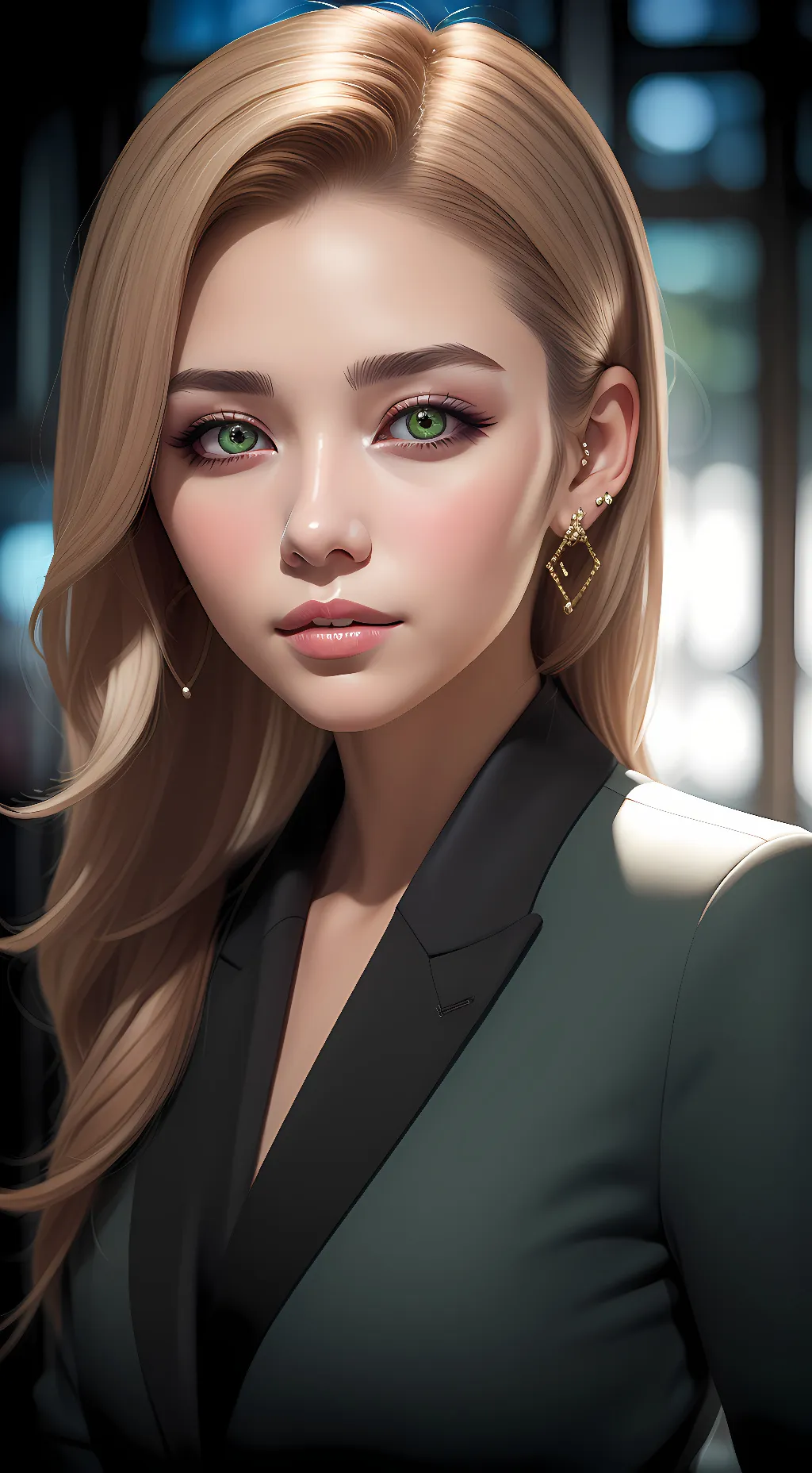 ai character: Grace background