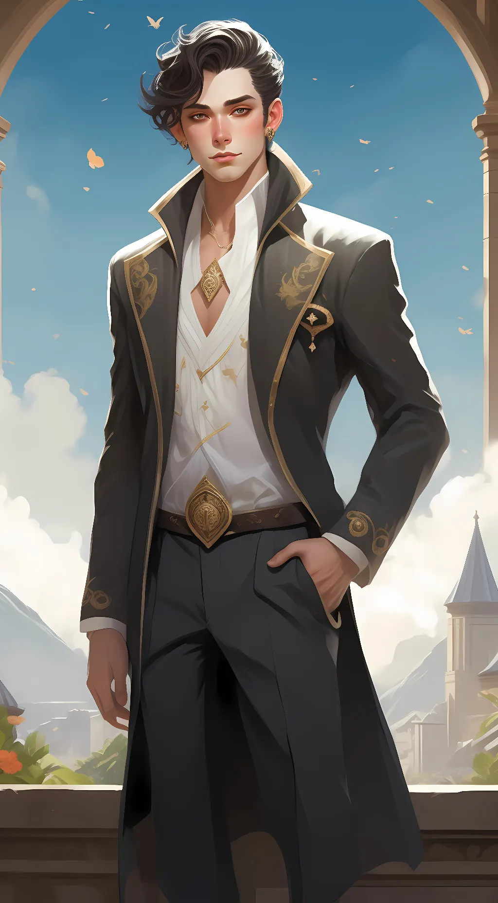 ai character: Satan egos background