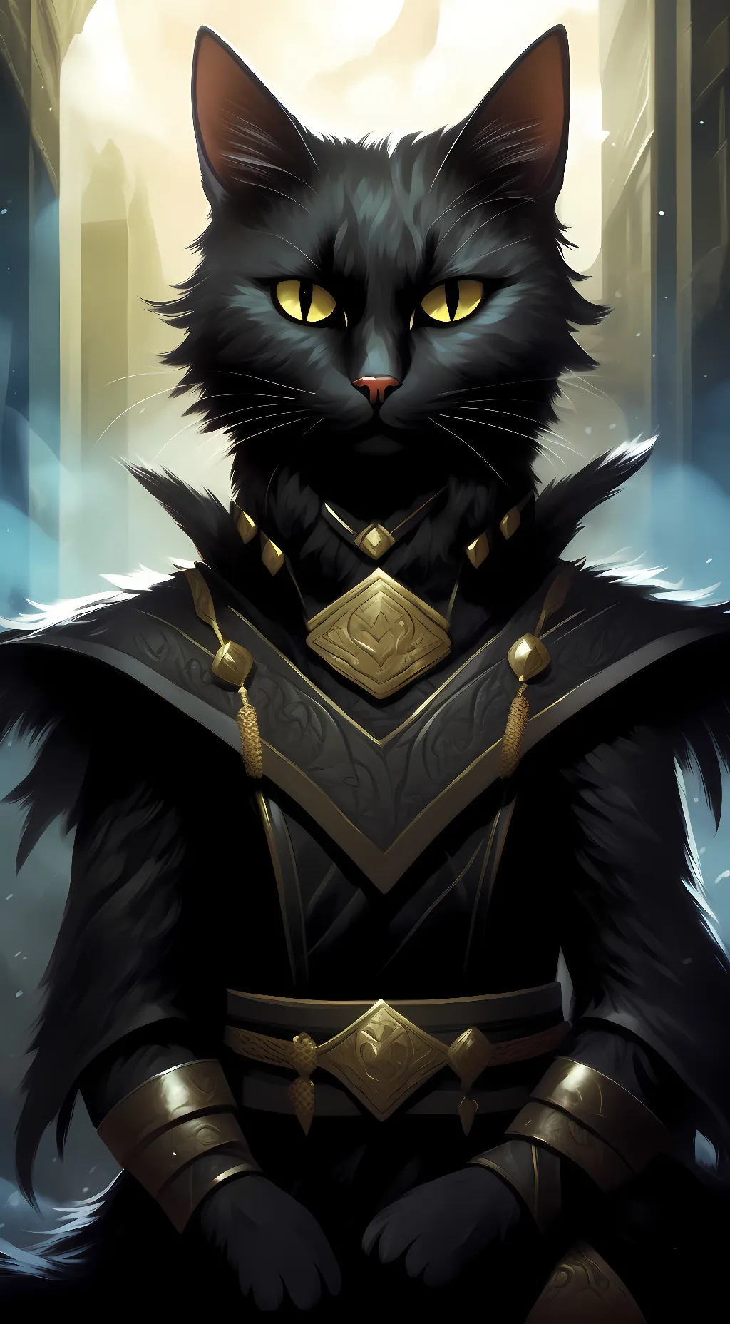 ai character: gold's background