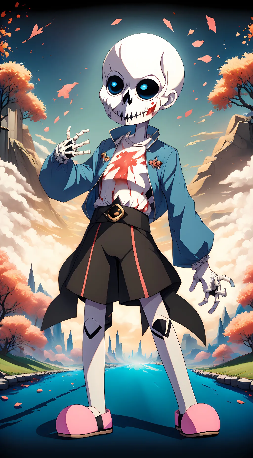 ai character: dream sans  background