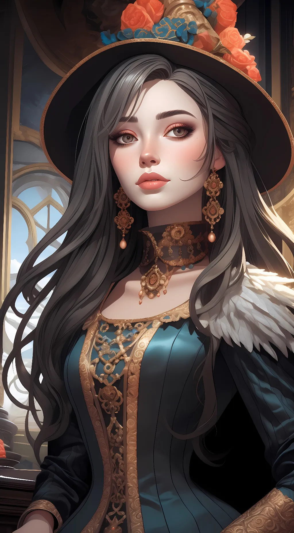 ai character: Emily  background