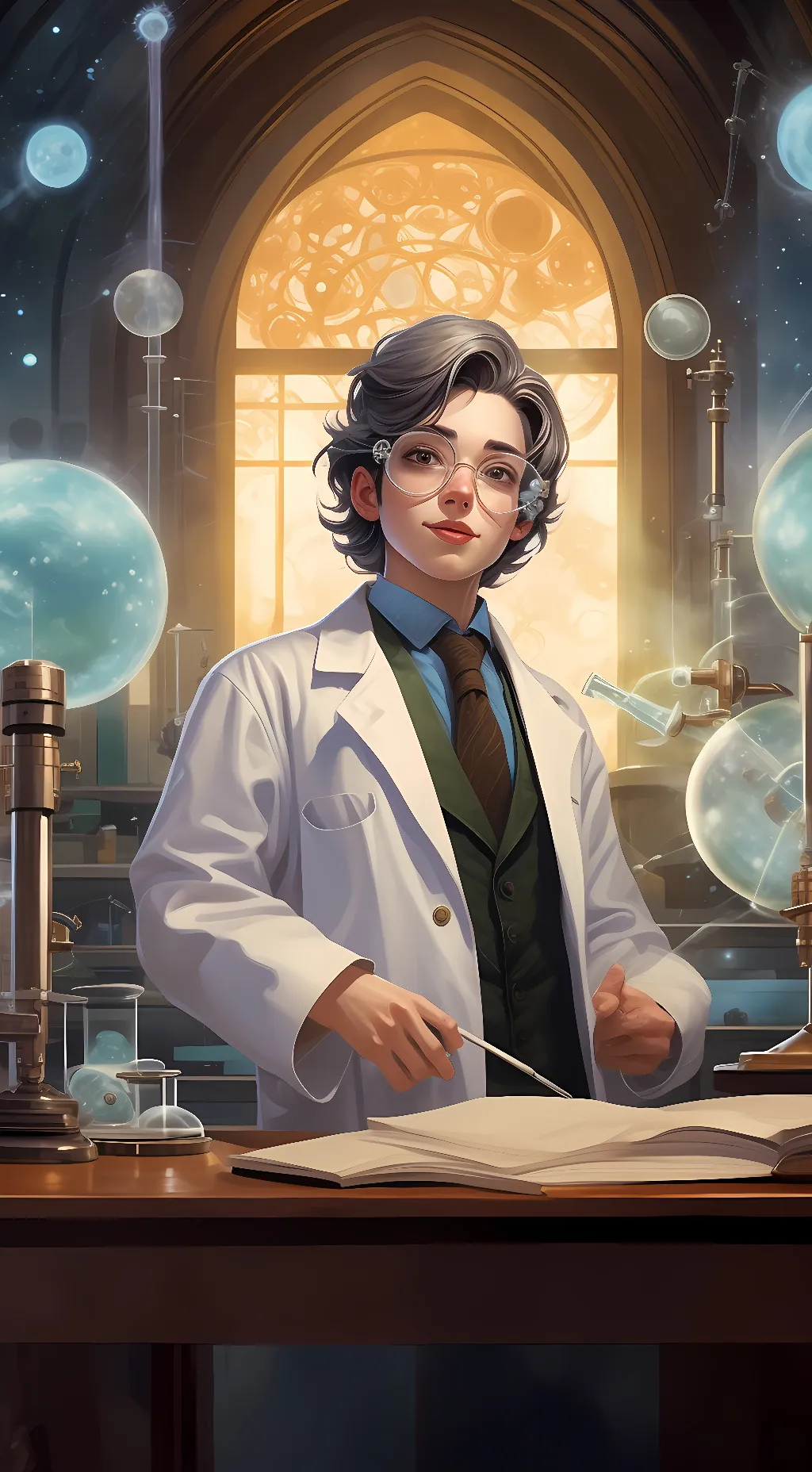 ai character: noah background