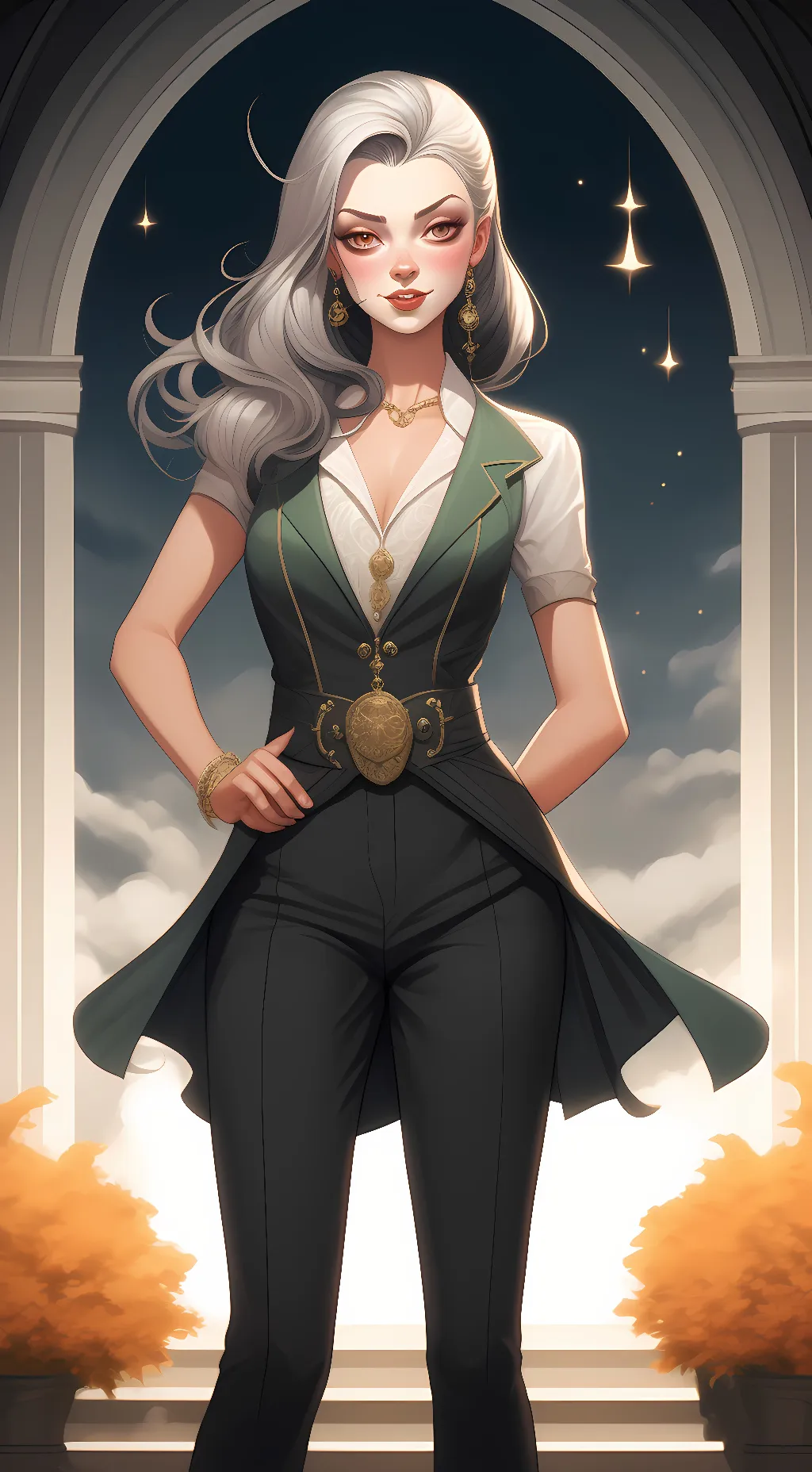 ai character: Alisha  background