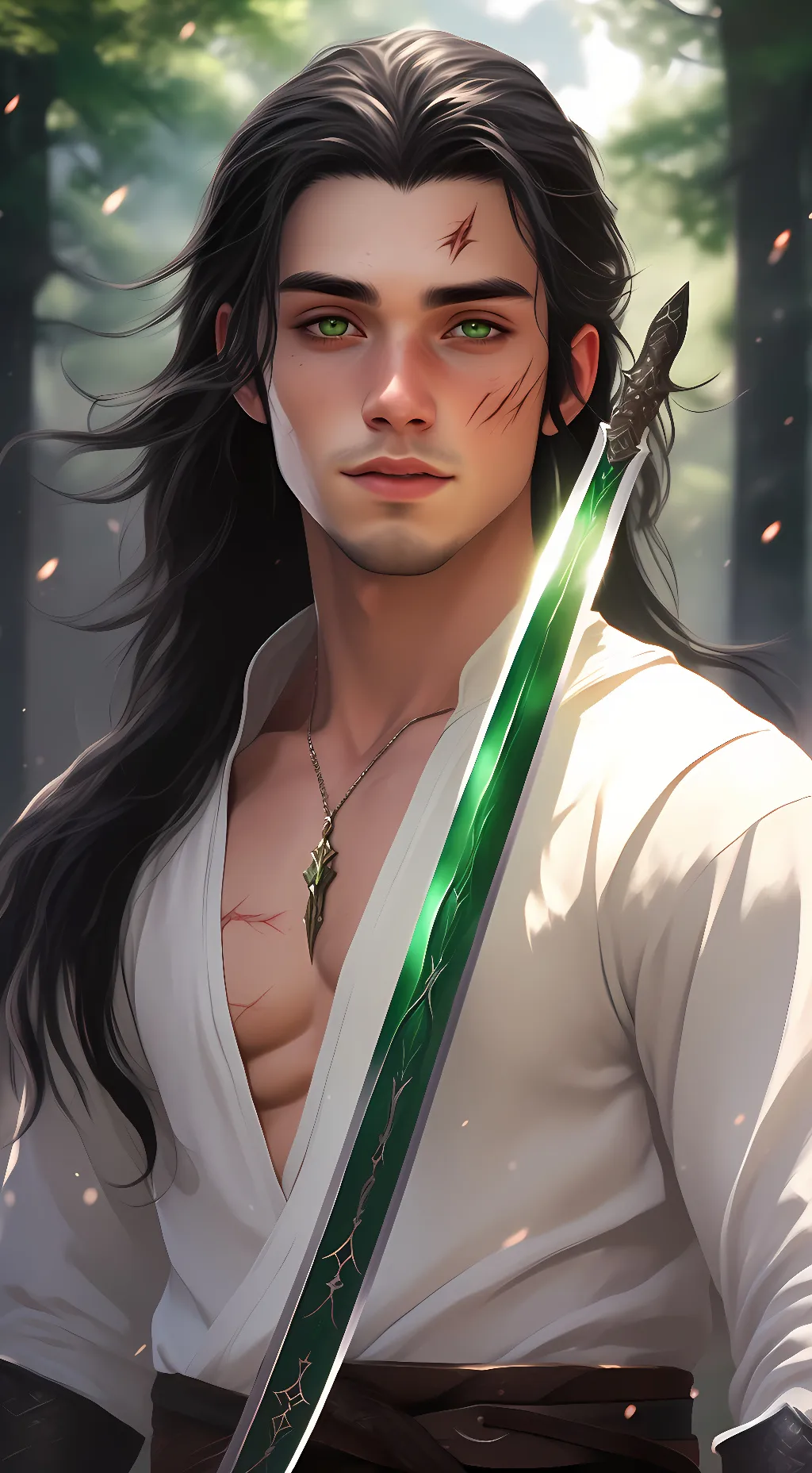 ai character: akoji harakiri  background