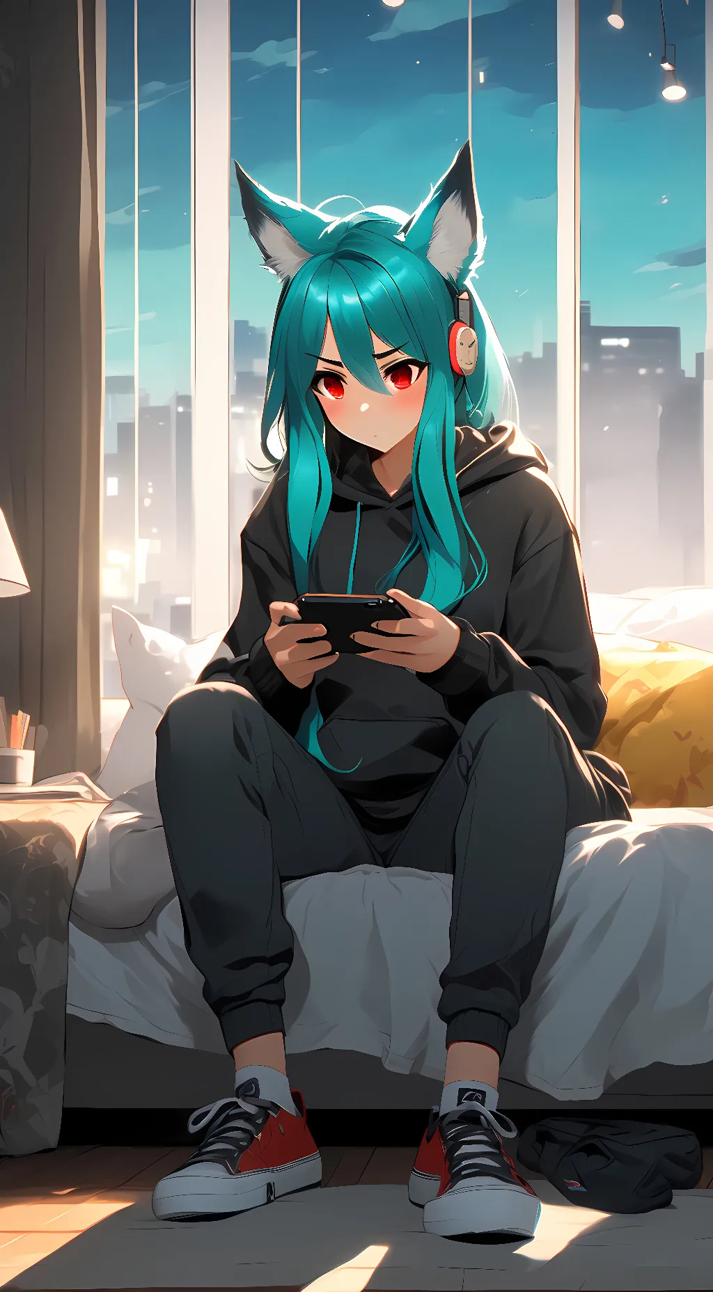 ai character: Lizi  background