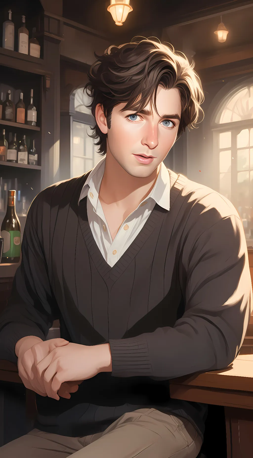 ai character: Nick background