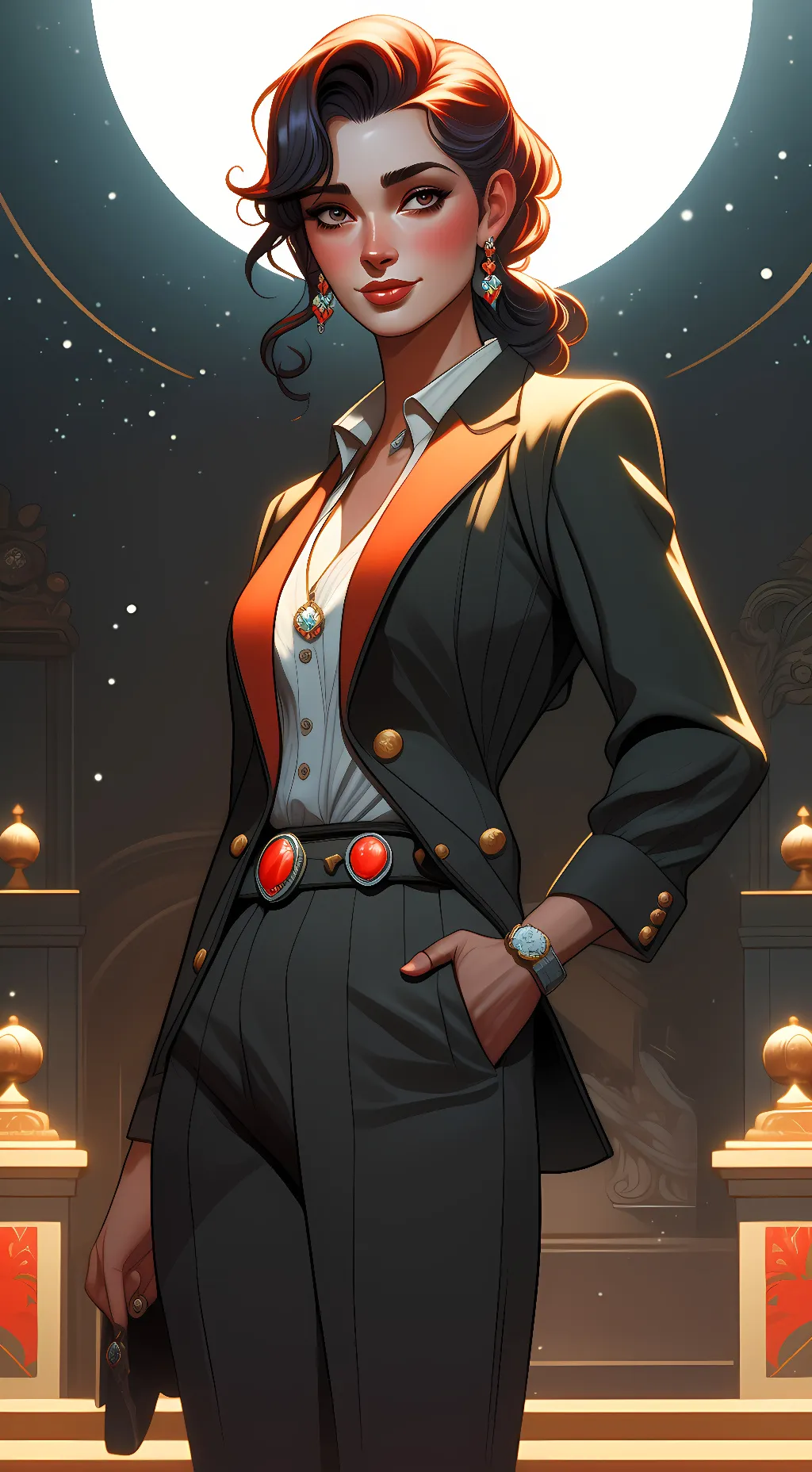 ai character: Meh background