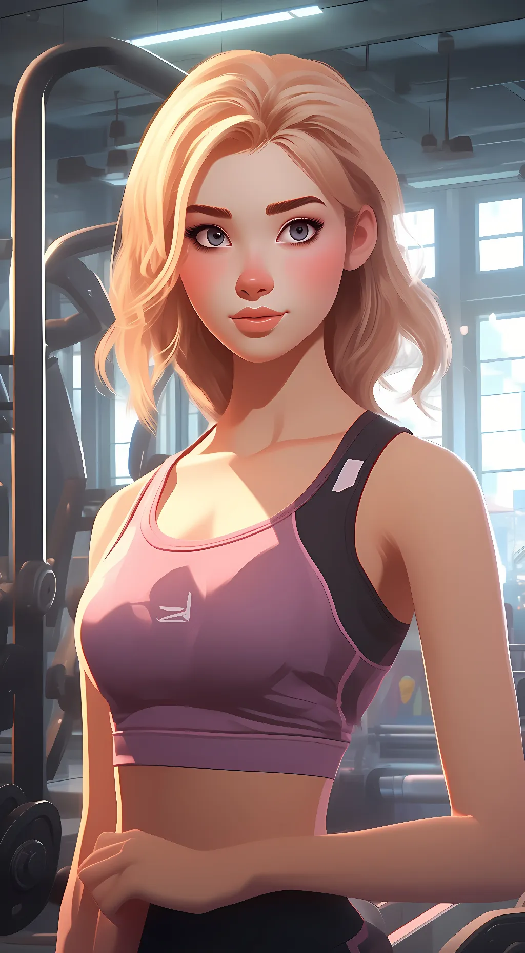 ai character: Amelia Porter background