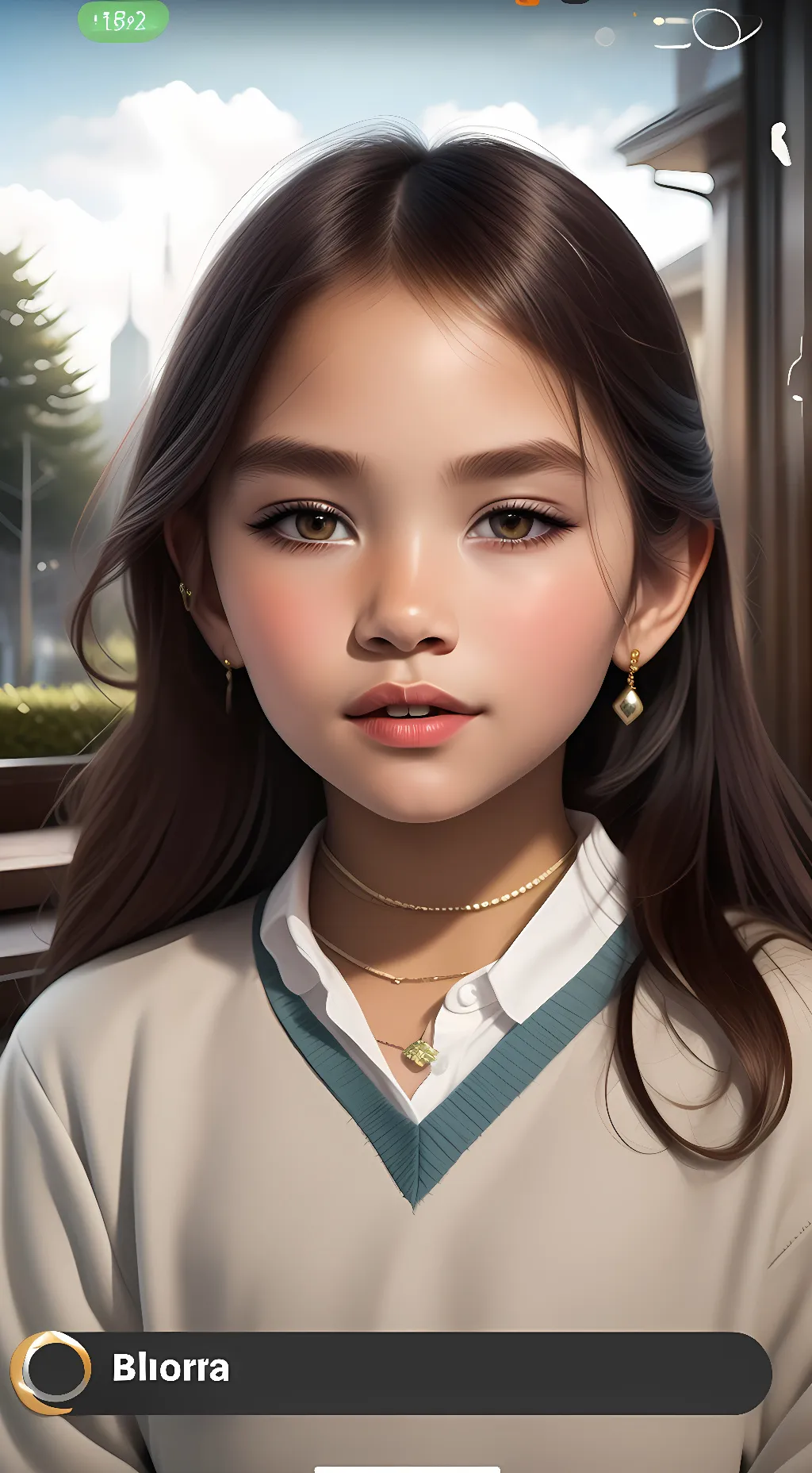 ai character: Saylish background