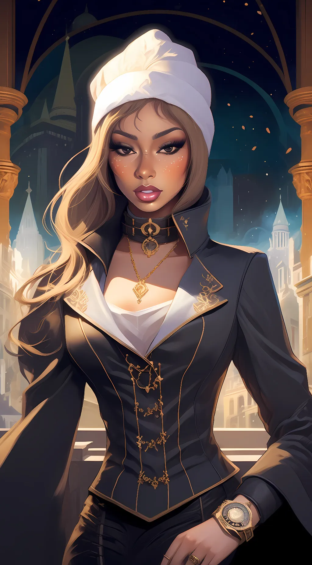 ai character: Layla Austin background