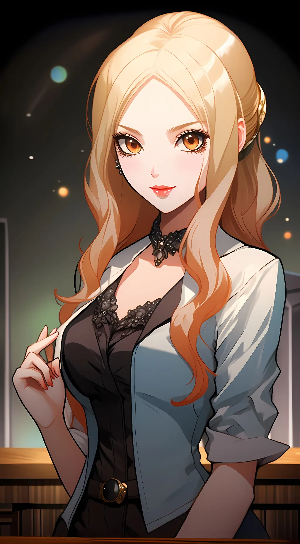 ai character: Irina Jelavić background