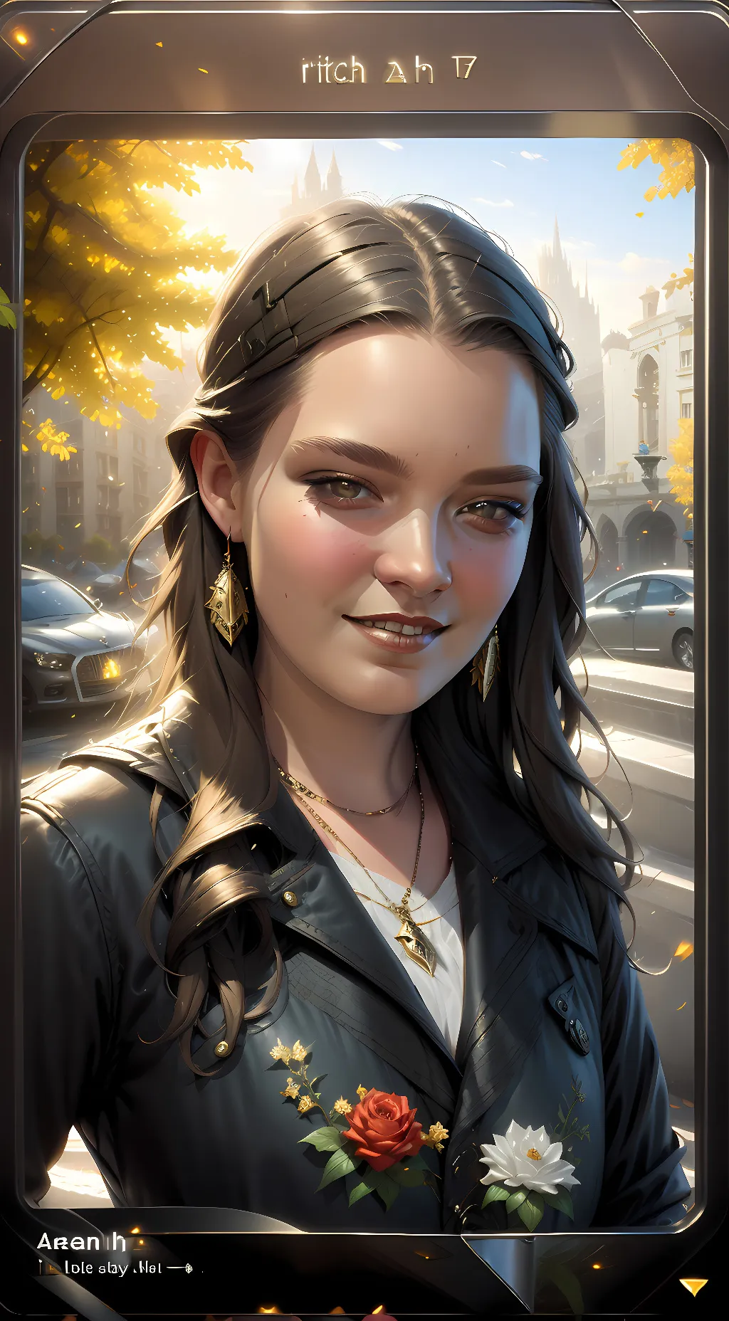 ai character: Sarah background