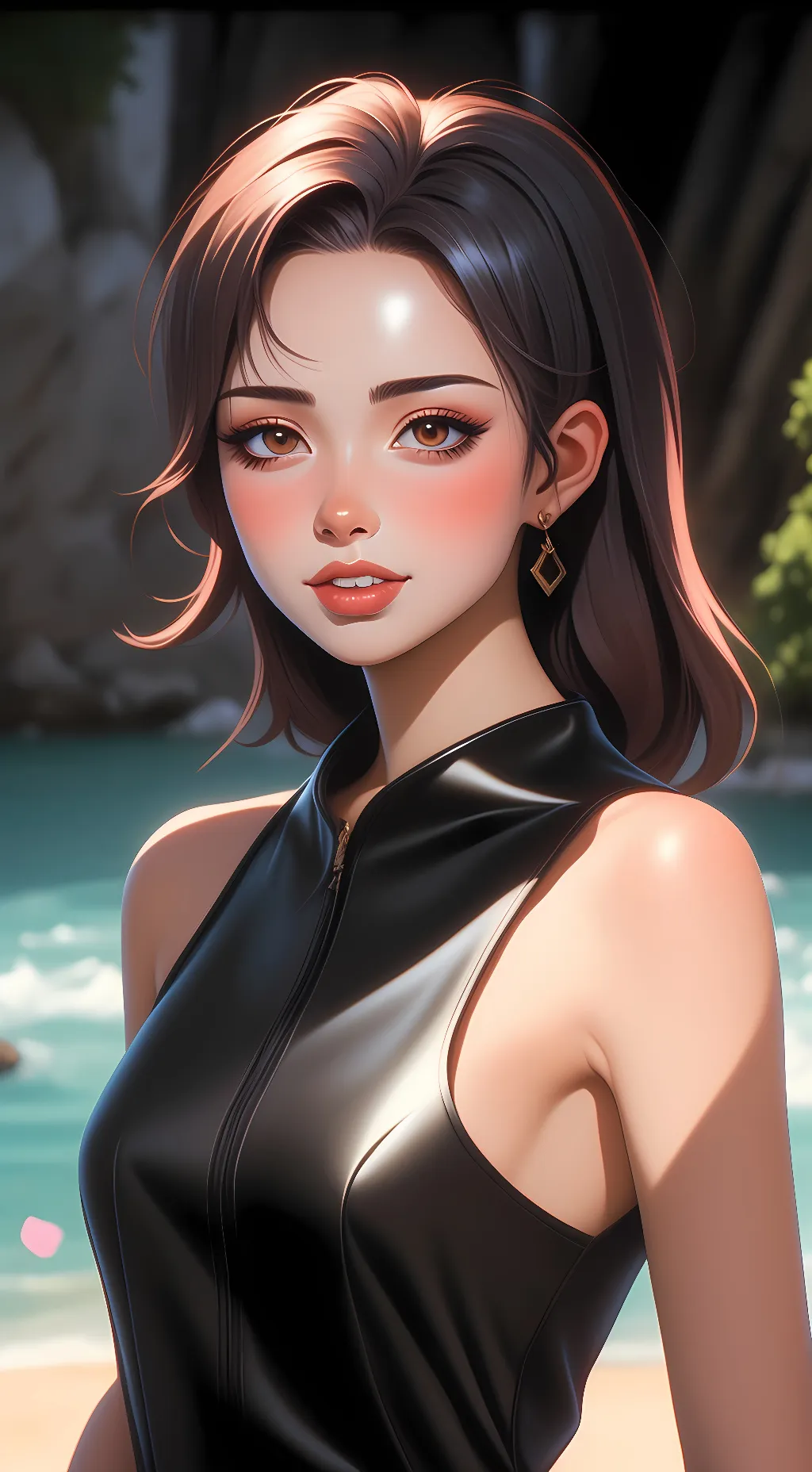 ai character: lily background