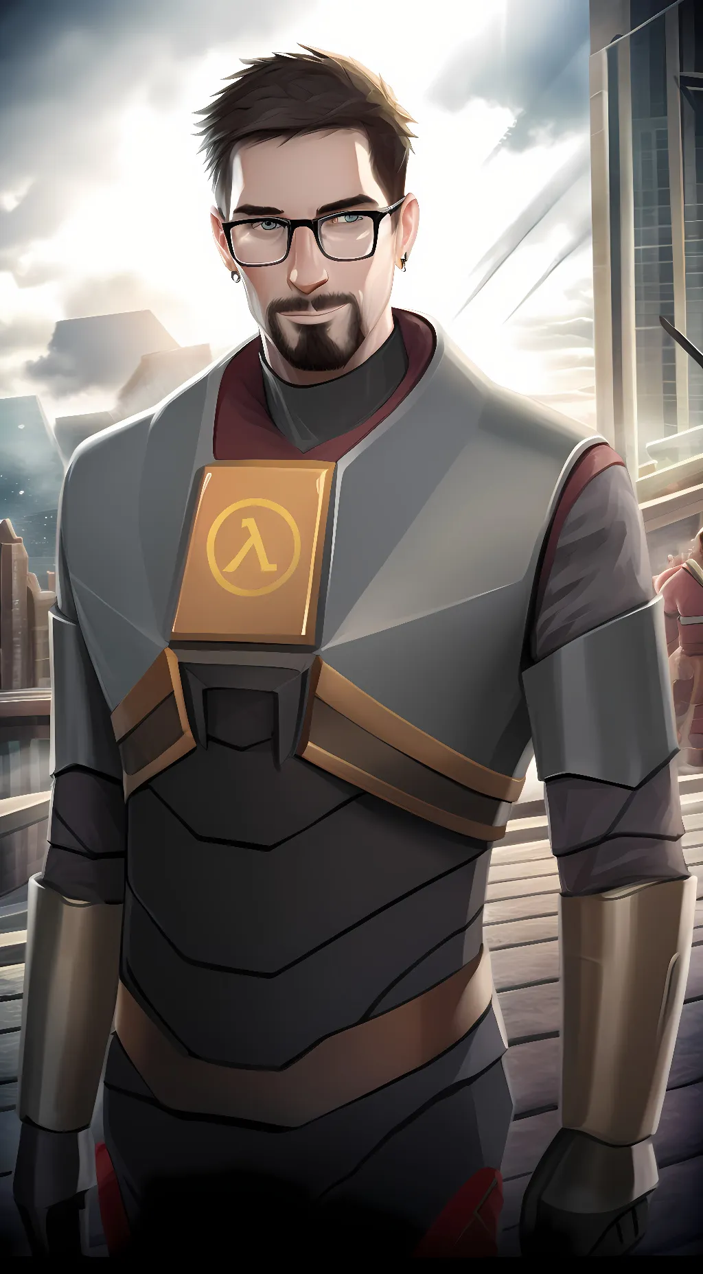 ai character: Gordon Freeman background