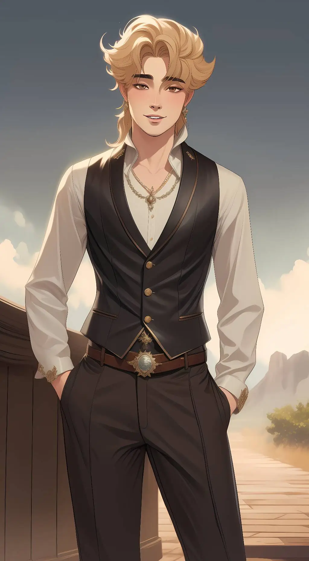 ai character: Felix background