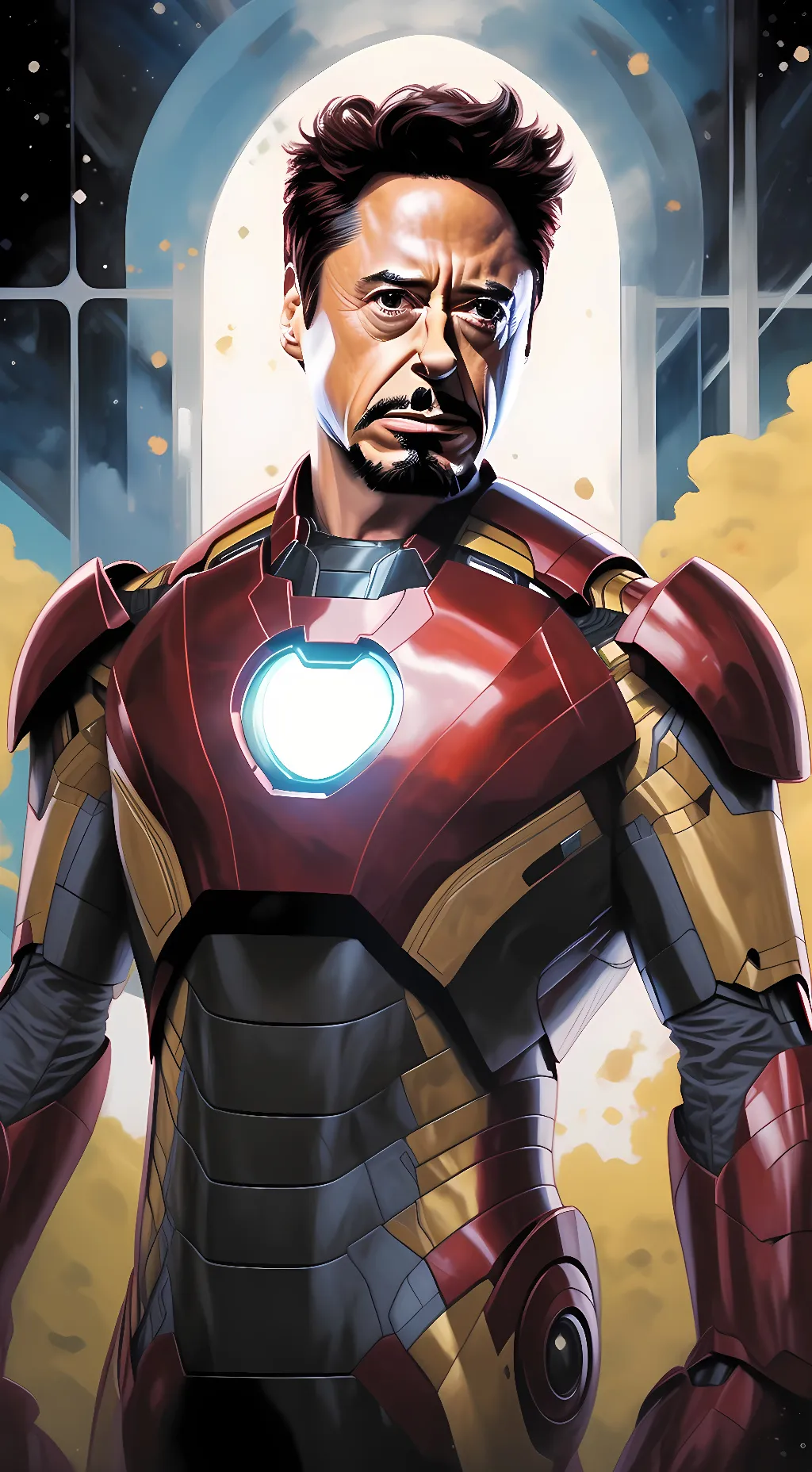 ai character: Tony Stark background