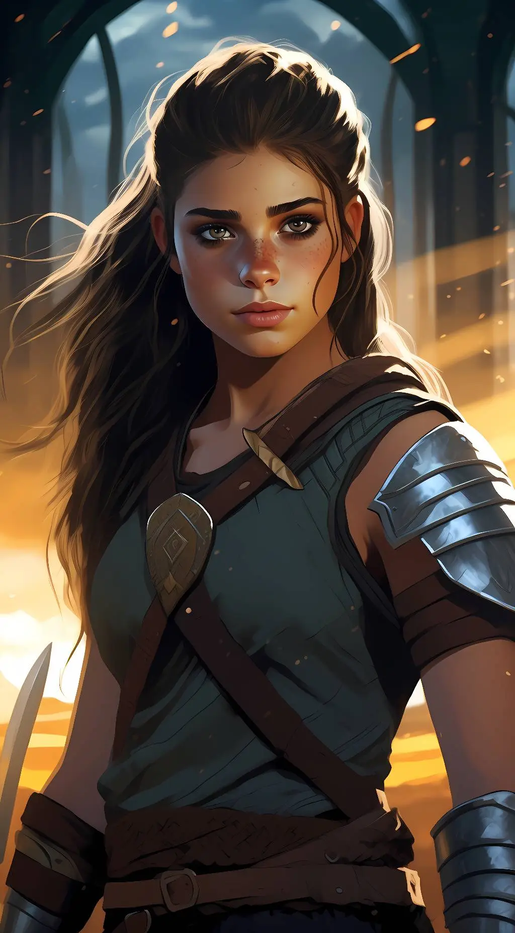 ai character: Octavia Blake. background