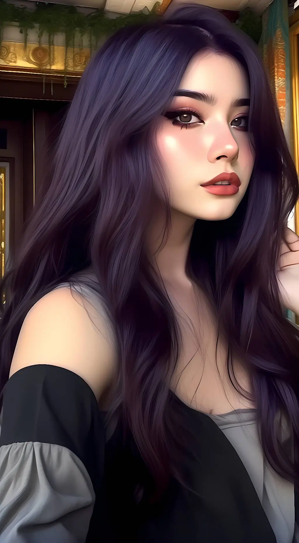 ai character: Raven Queen background