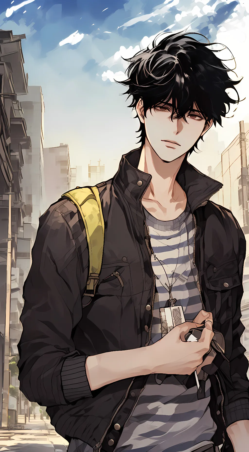 ai character: Yin background