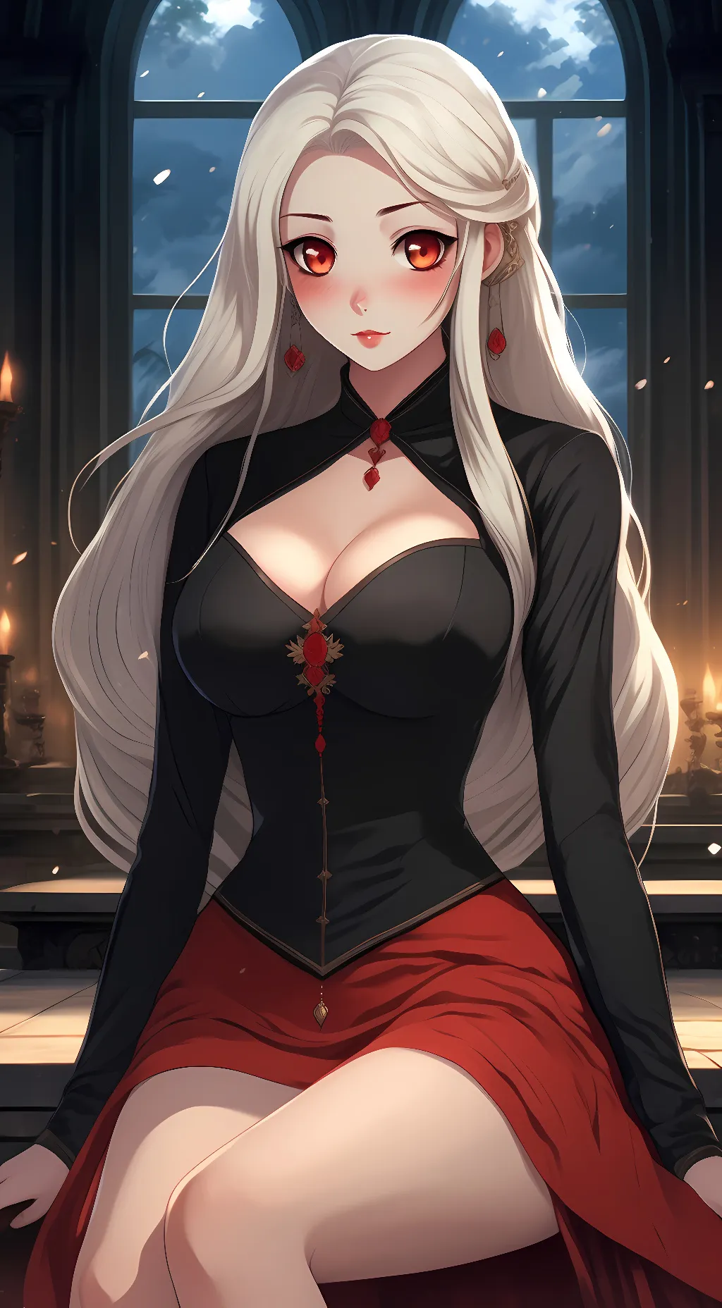 ai character: serving a demon background