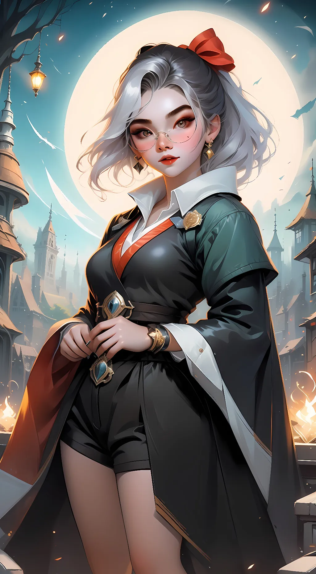 ai character: Azillia background
