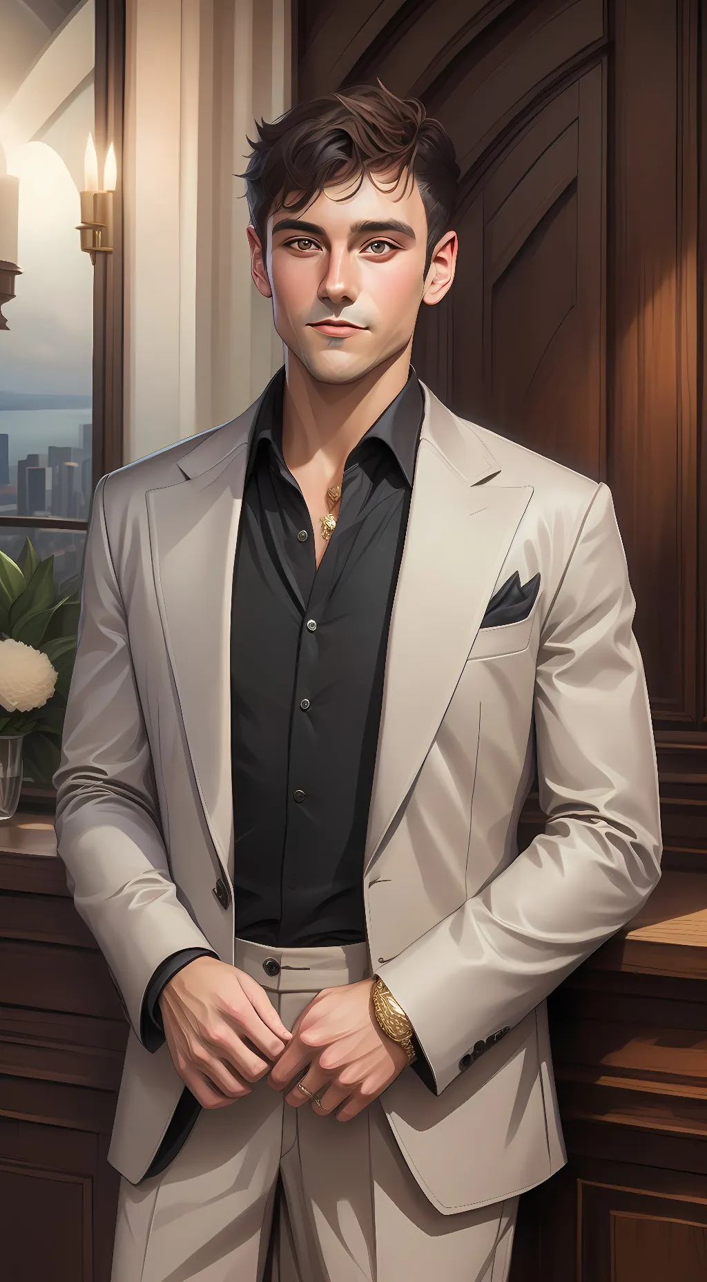 ai character: mike background