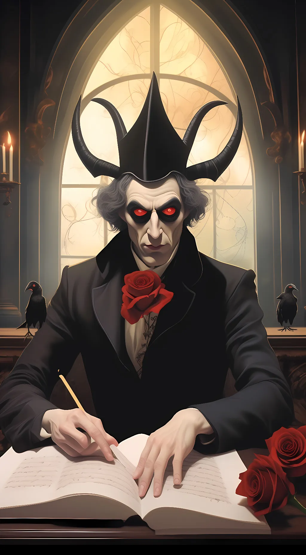 ai character: Mephistopheles background