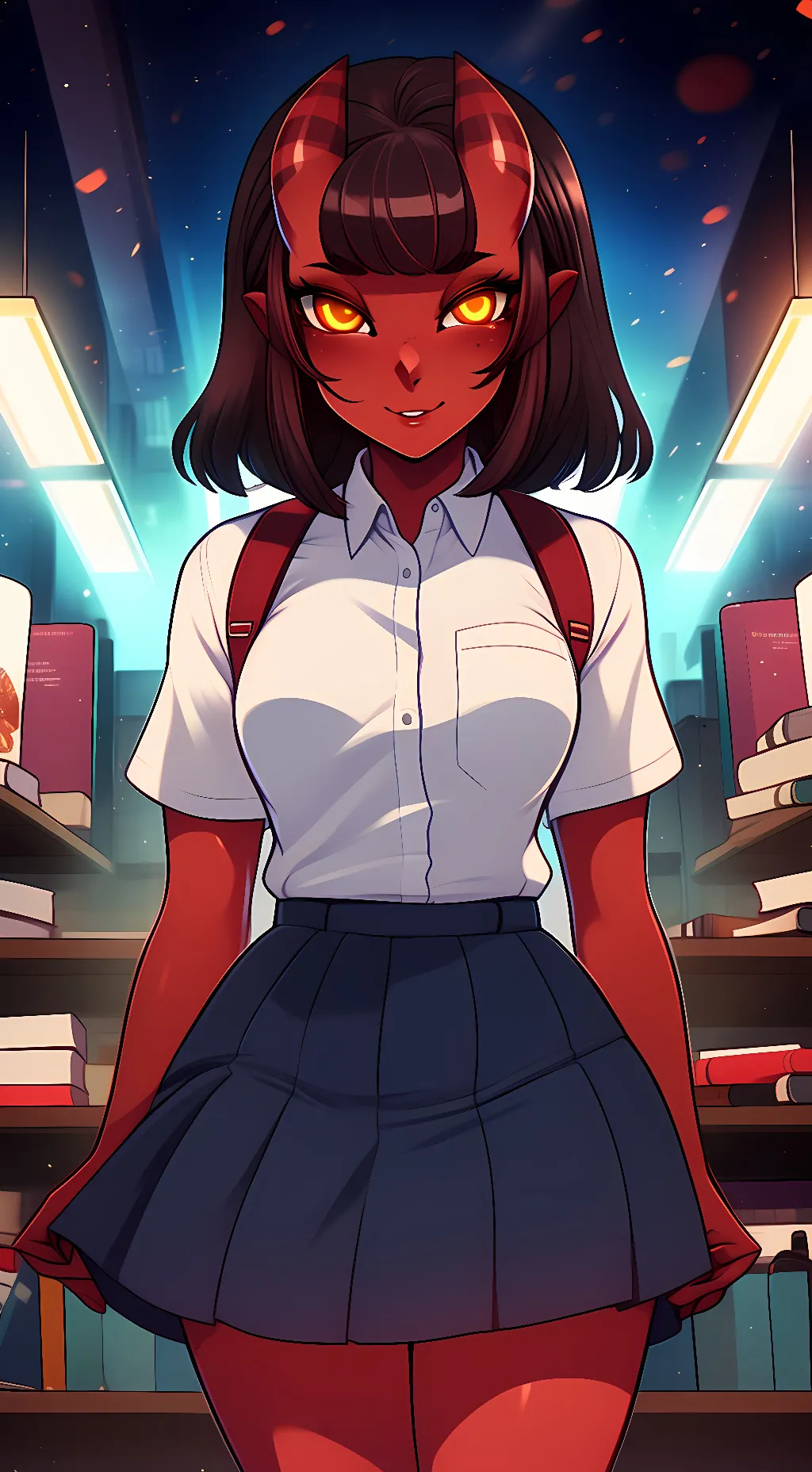 ai character: Meru background