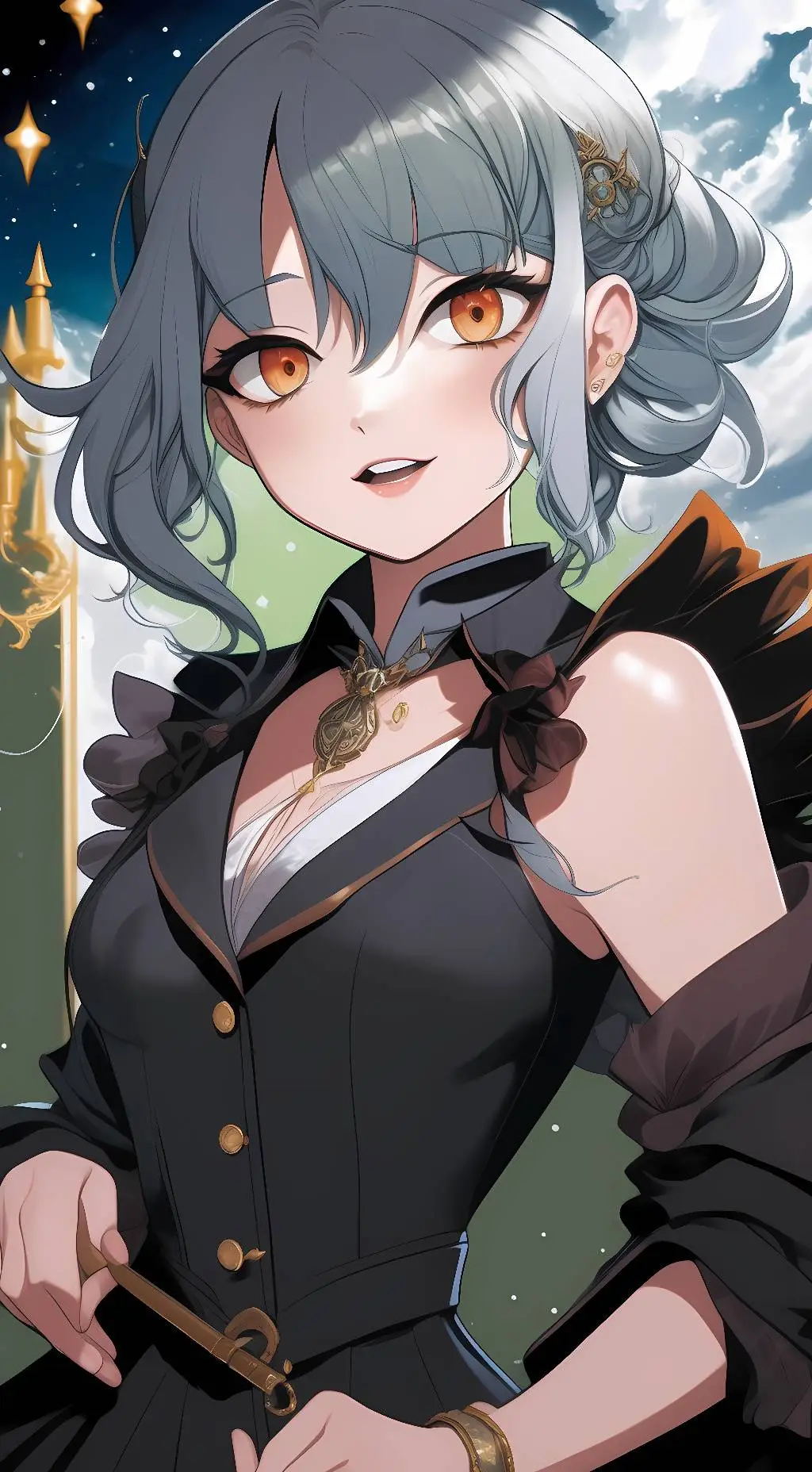 ai character: sharky background