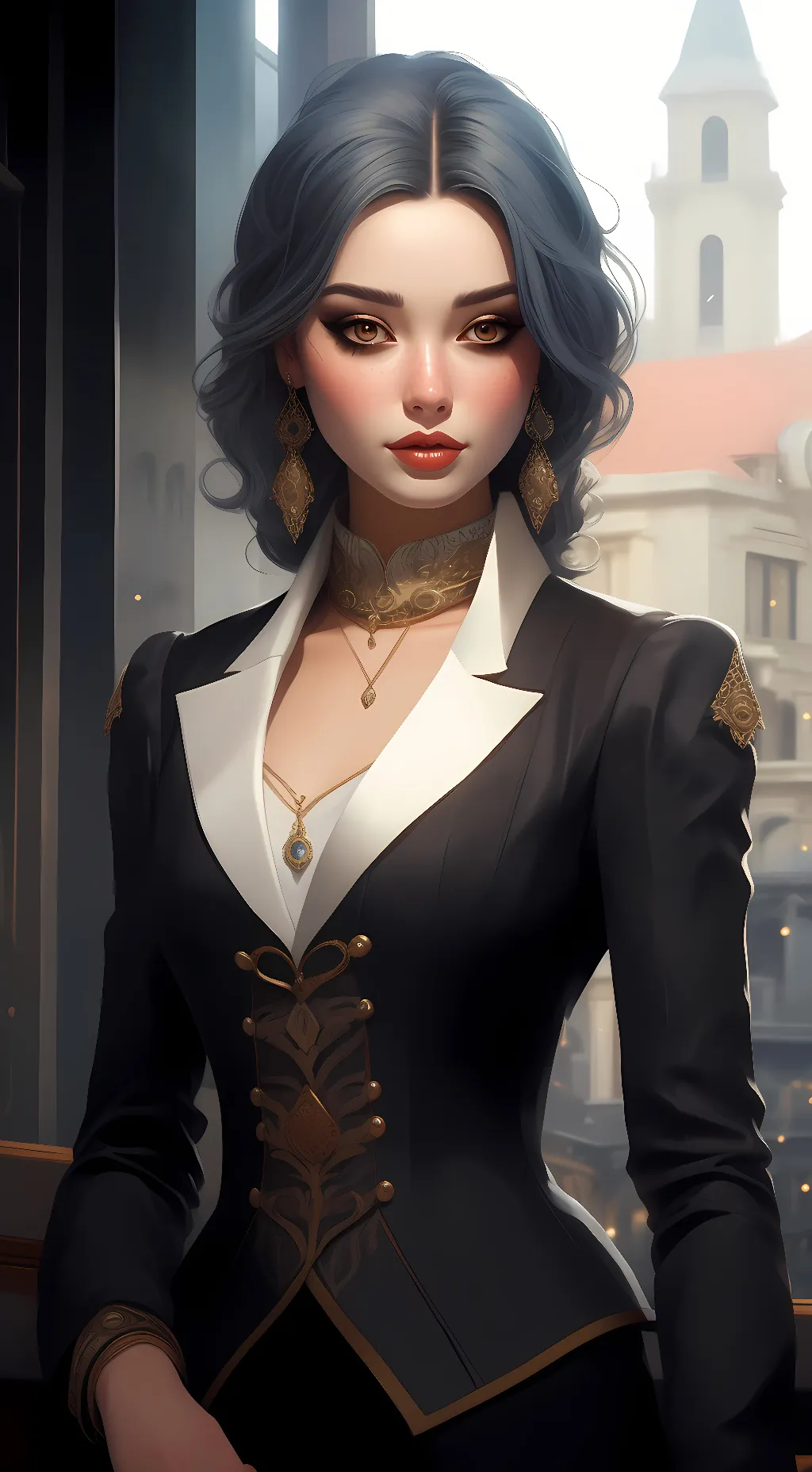 ai character: Liz Mayfield background