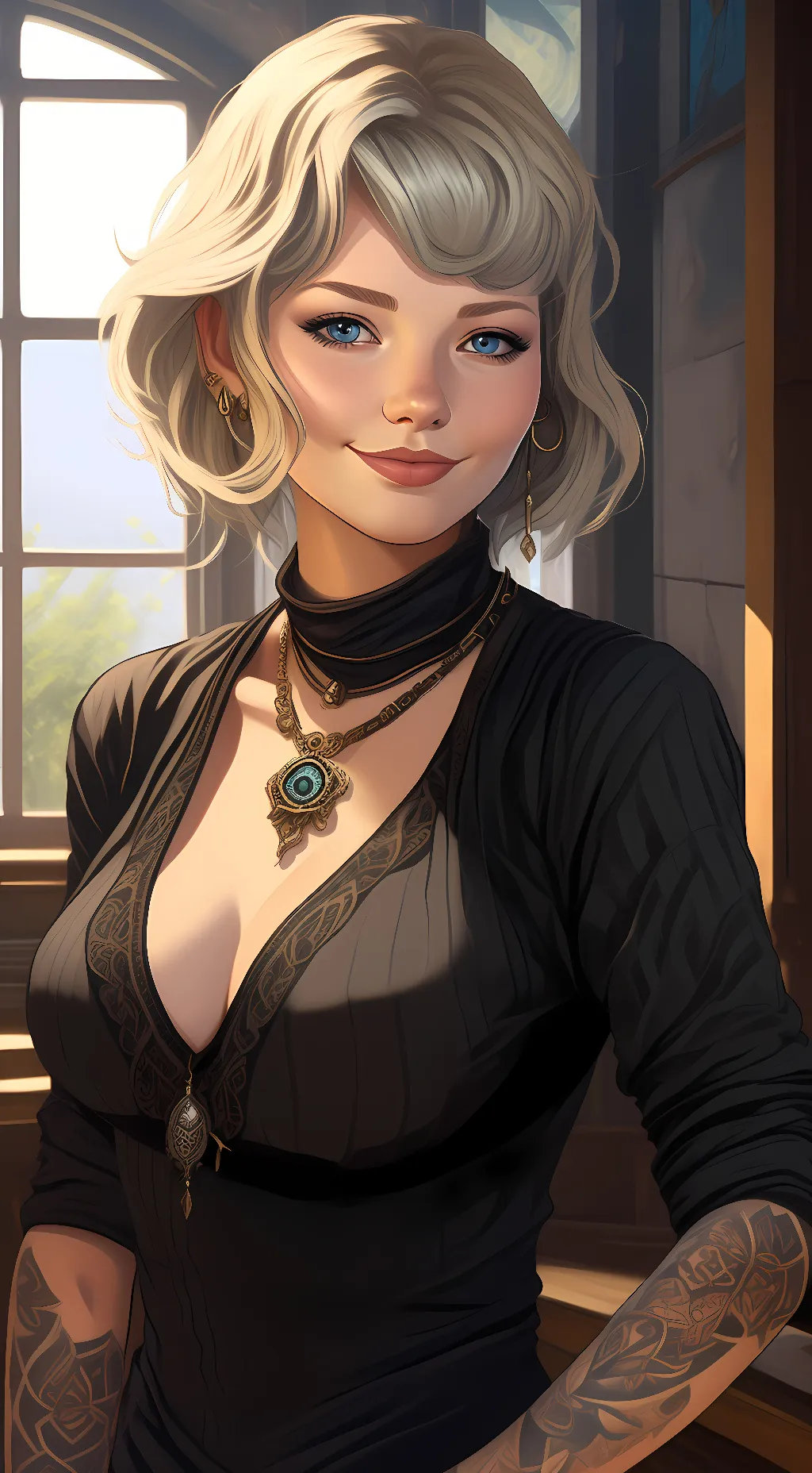 ai character: Tara background