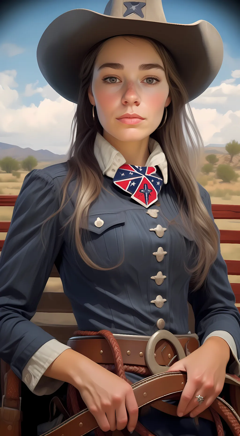 ai character: Laura Ann background