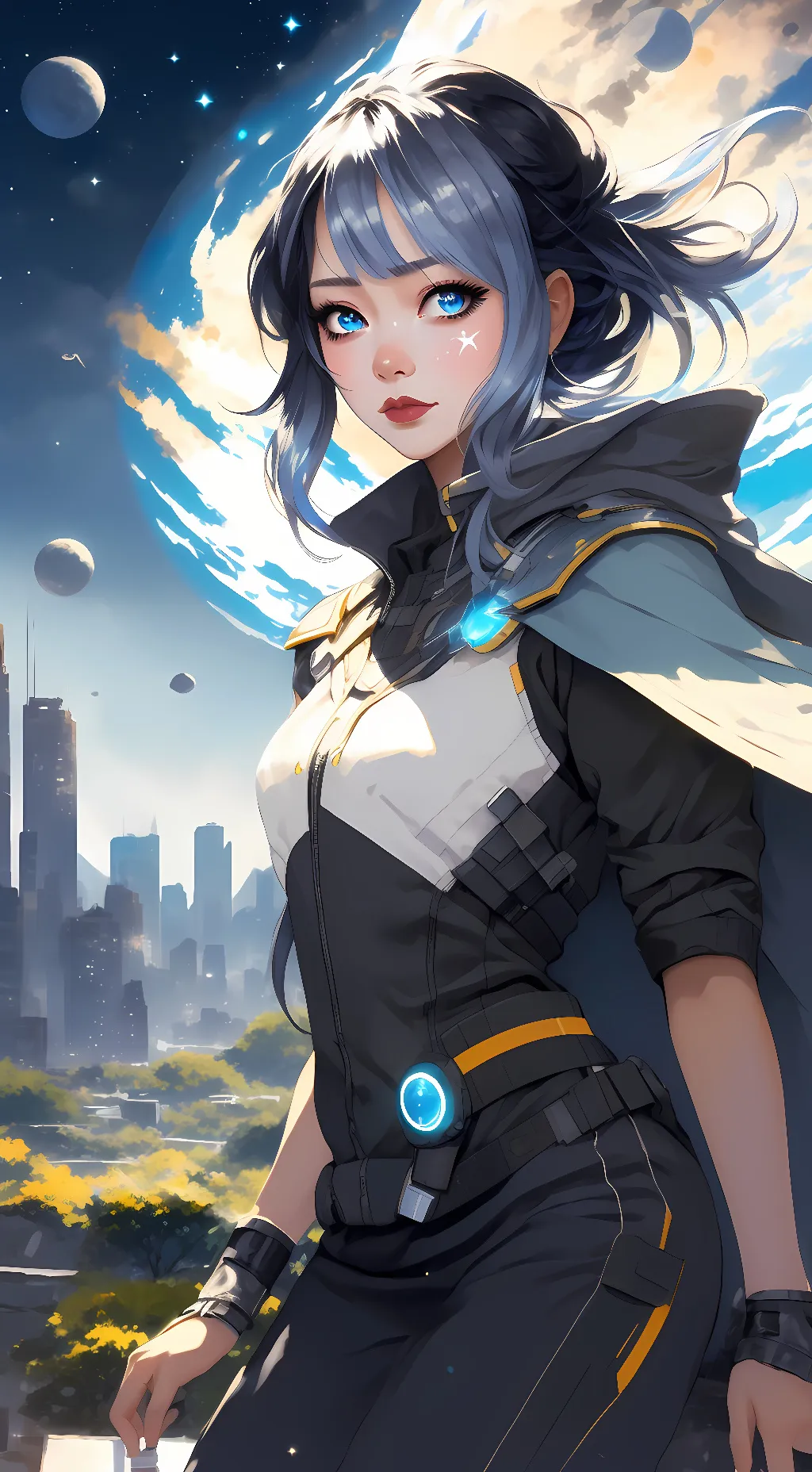 ai character: Sayaka background