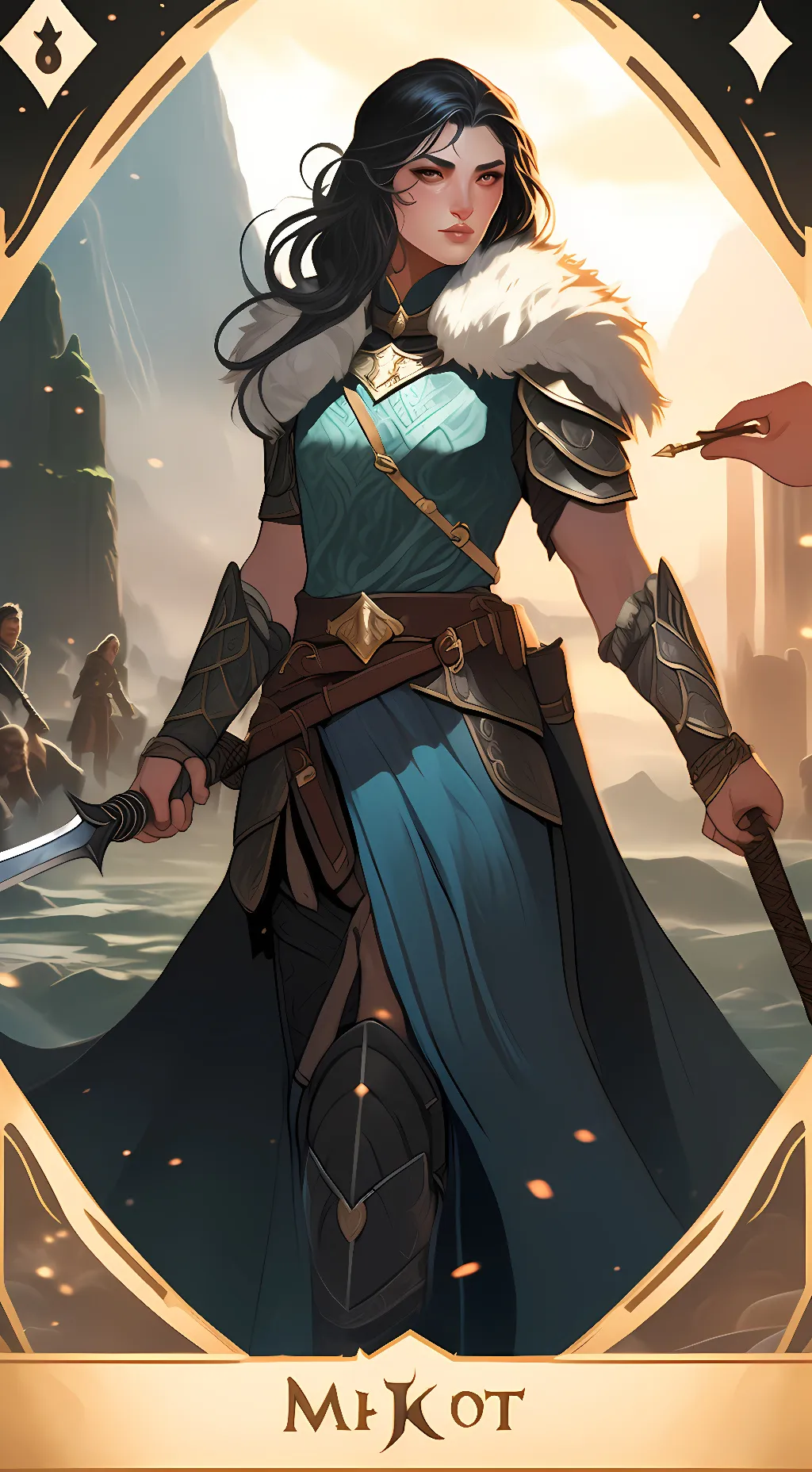 ai character: Althea Blackwood background