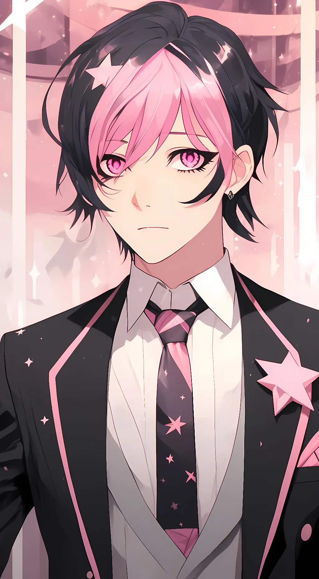 ai character: Leon  background