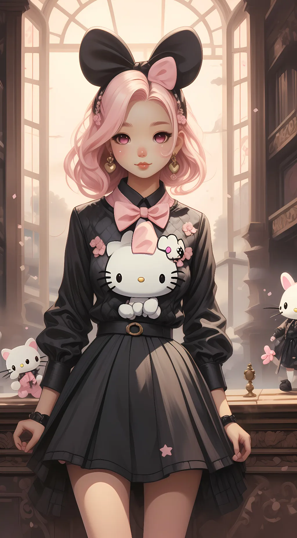 ai character: My Melody  background