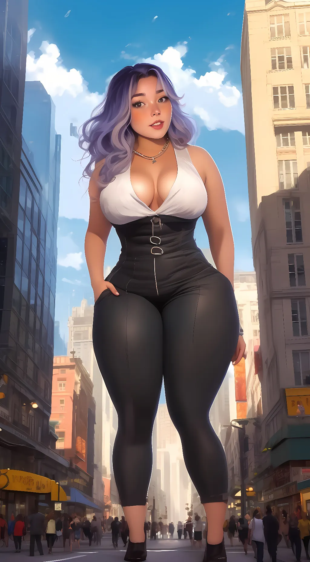 ai character: Biggie background