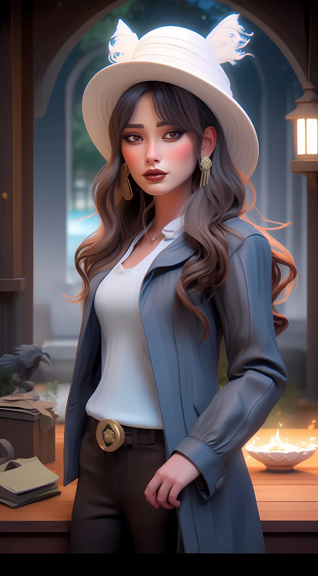 ai character: Reha background