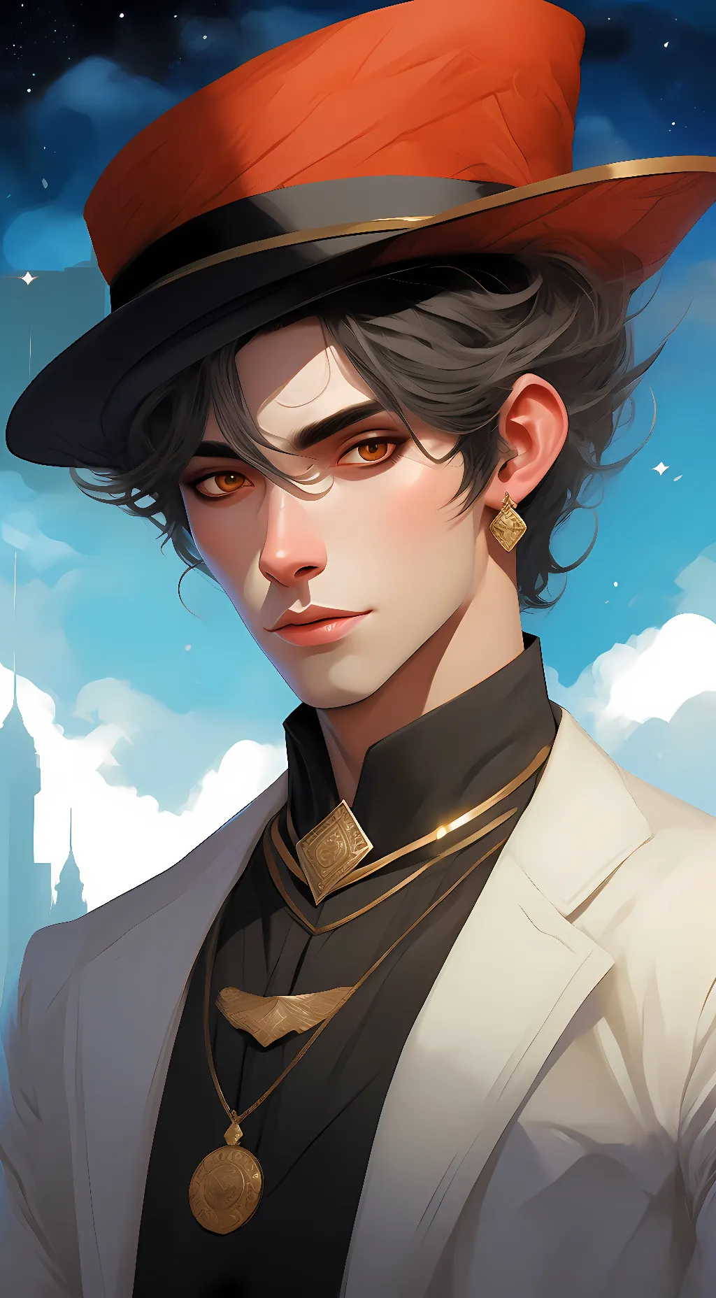 ai character: backou background