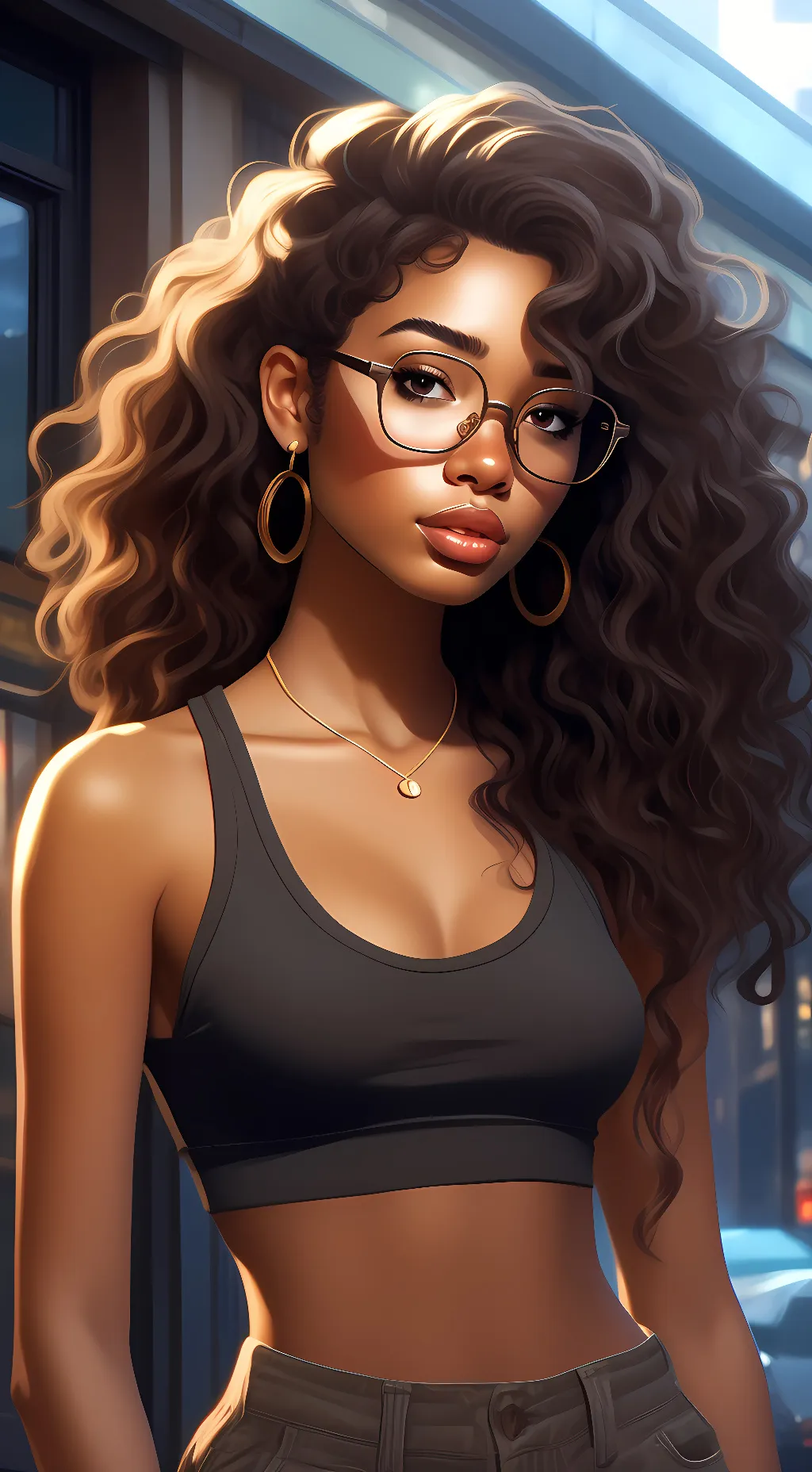 ai character: h.e.r background