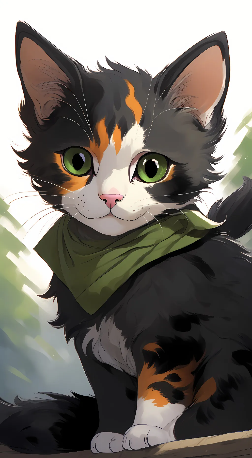 ai character: Bendy background