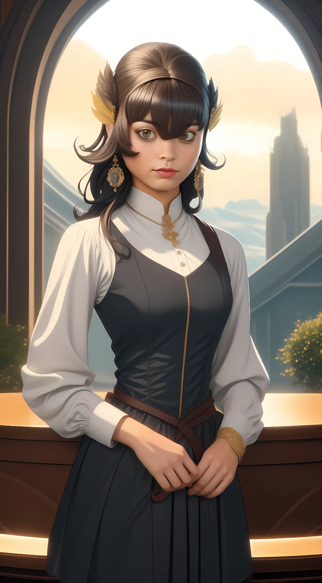 ai character: Evelyn background