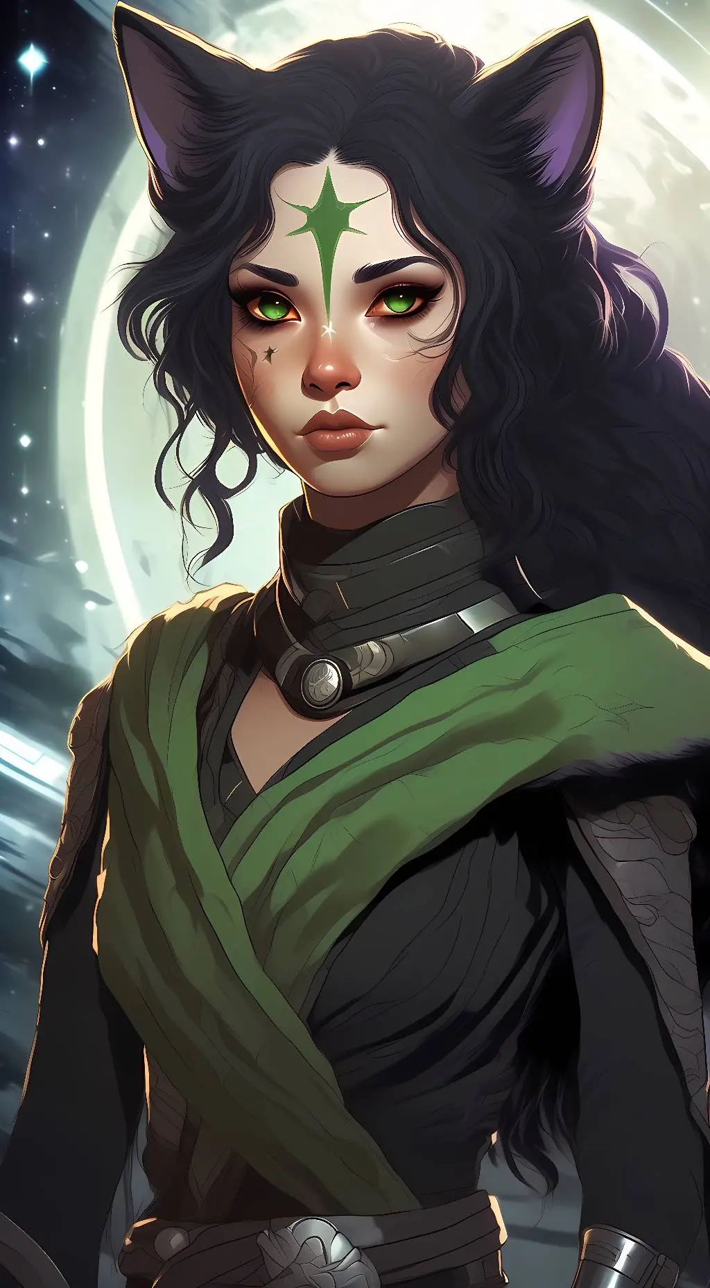 ai character: Freya background