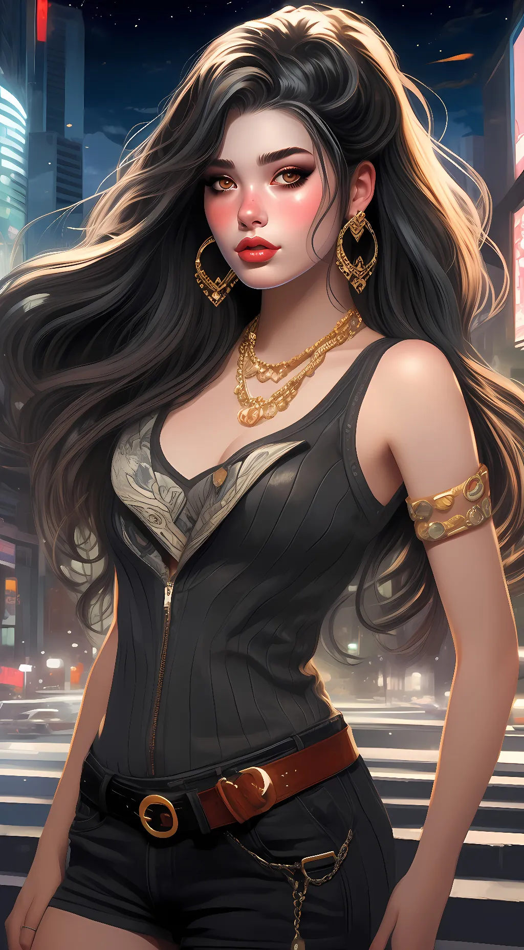 ai character: Vera Delgato background