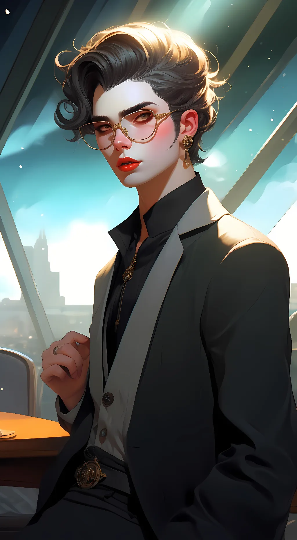 ai character: xxx background