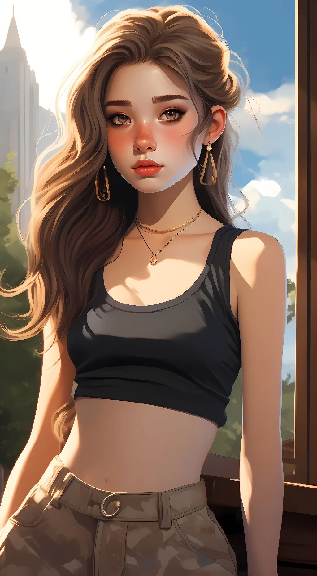 ai character: Emily background