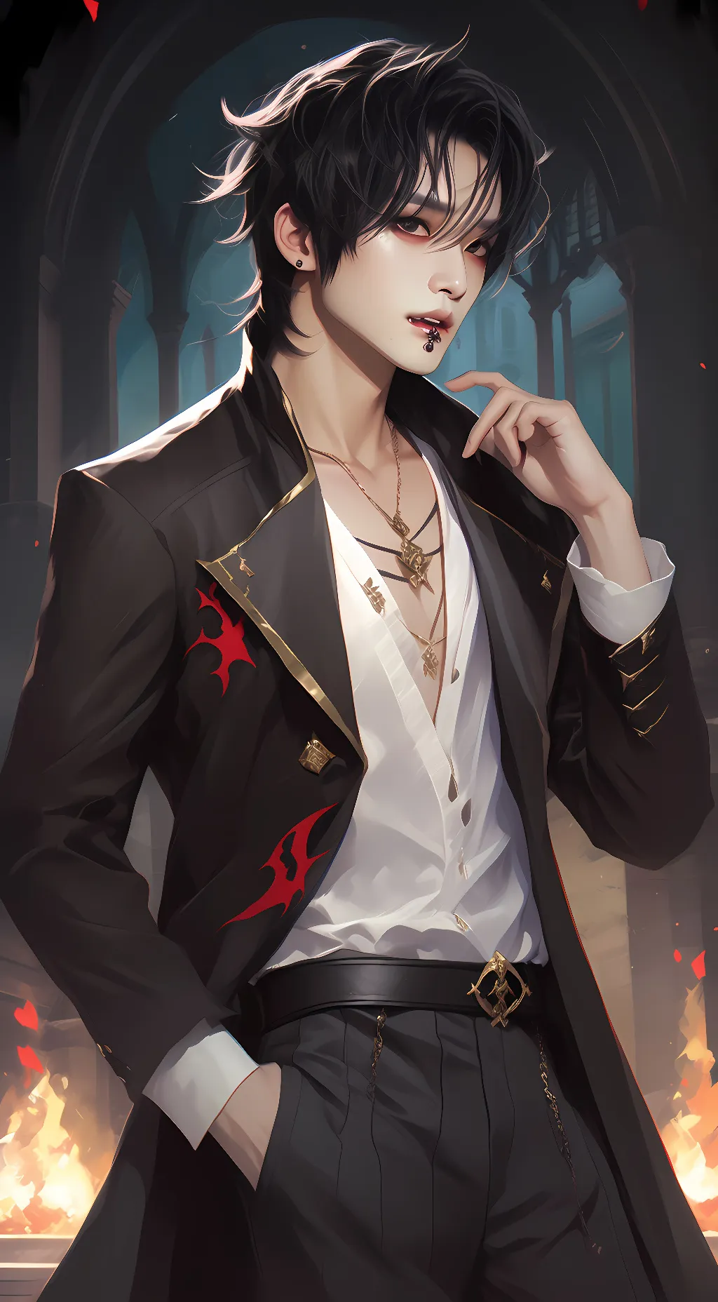 ai character: Lee Haechan background
