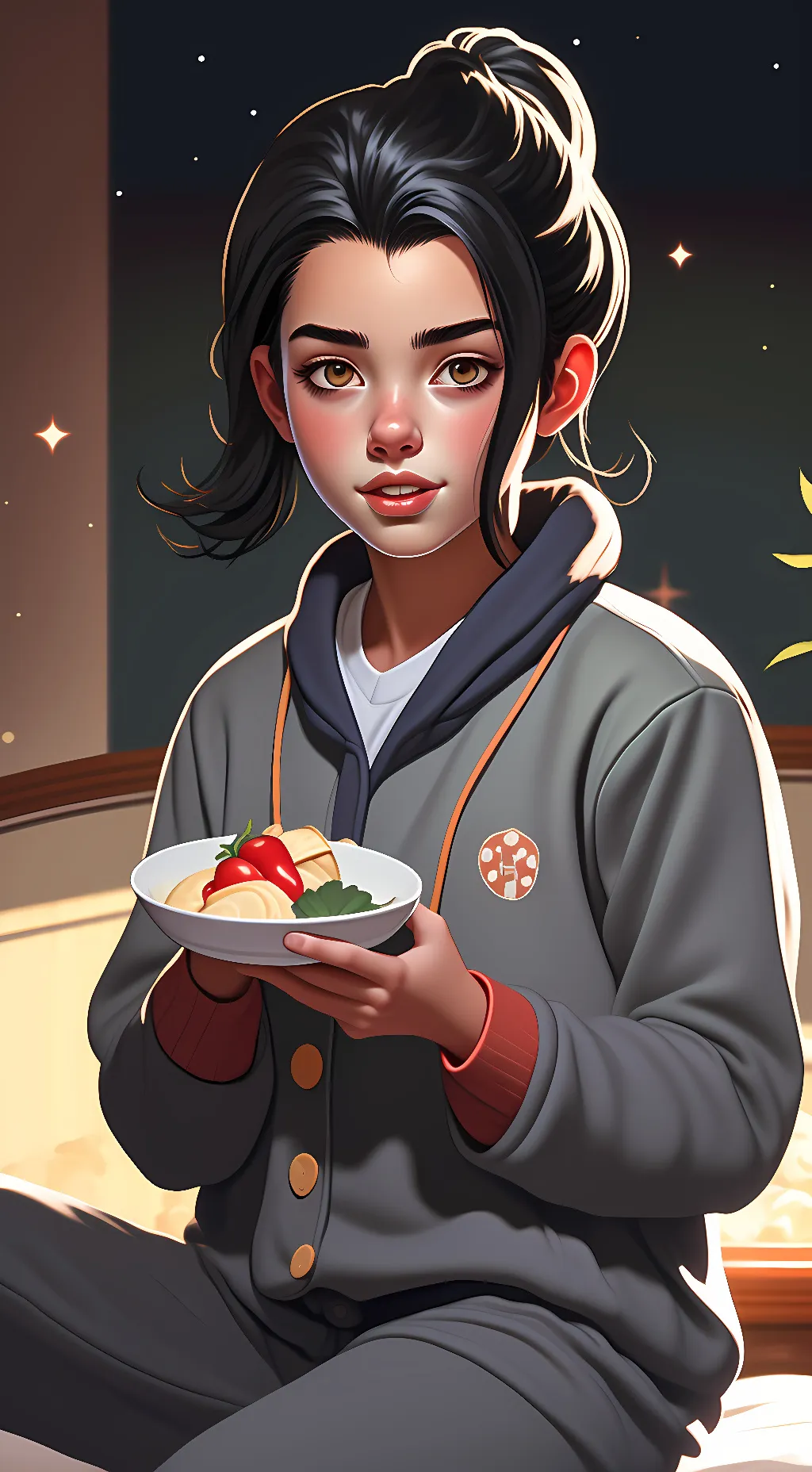 ai character: twinke background