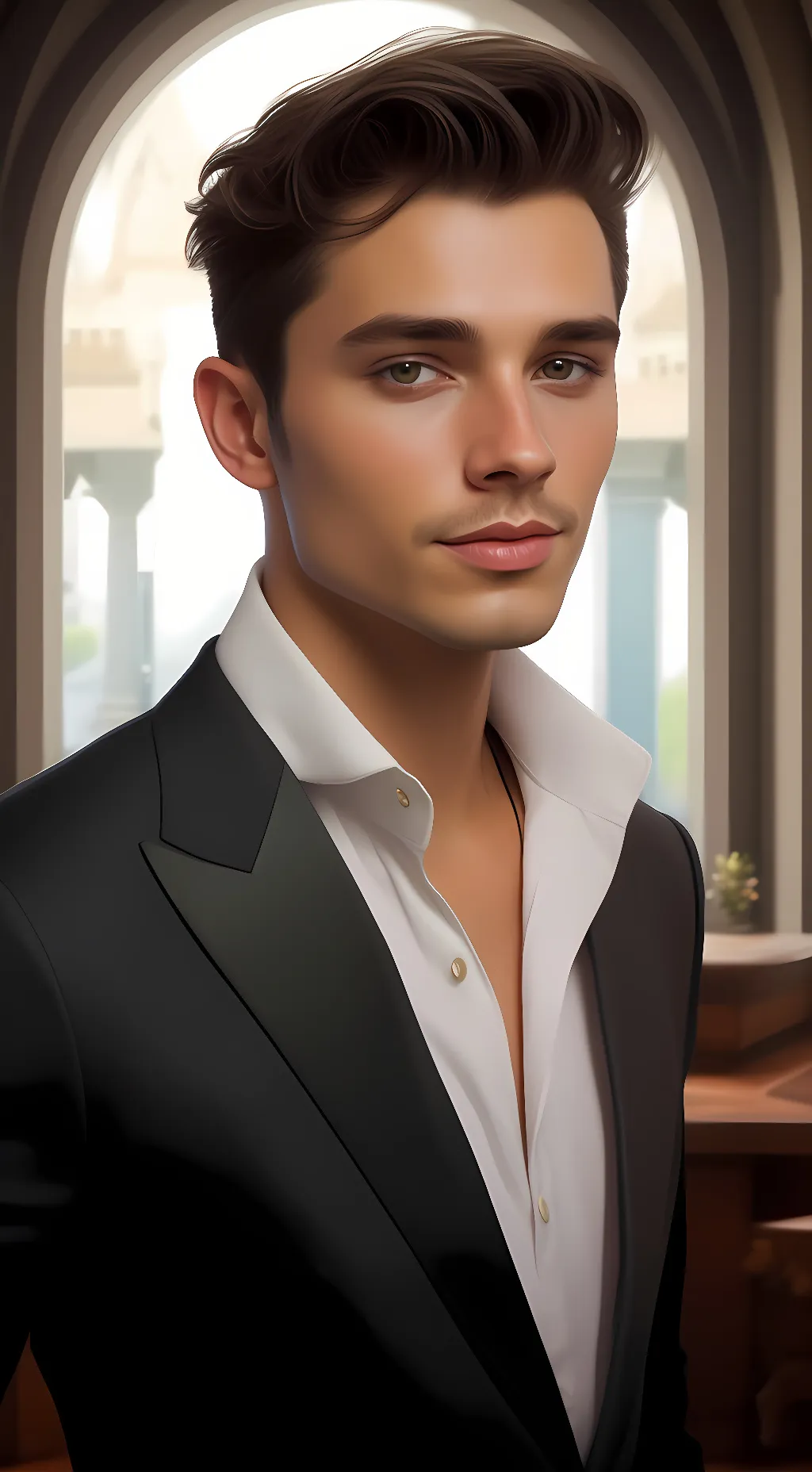 ai character: Chroma Soehner background