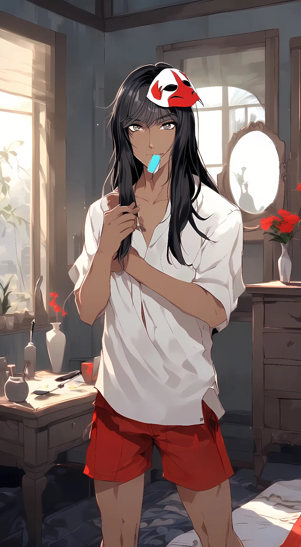 ai character: Johnnie Ai background